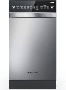 Lava-Louças 10 Serviços Brastemp Cor Inox com Ciclo Pesado - BLF10BR 110V