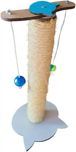 Arranhador Plataforma para Gatos Torre com Brinquedo Poste de Sisal Diversão e Proteção para Móveis(ARRANHADOR GATO)