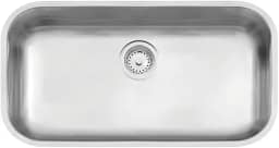 Cuba de embutir Tramontina Lavínia 56 BL em aço inox escovado 56x34 cm