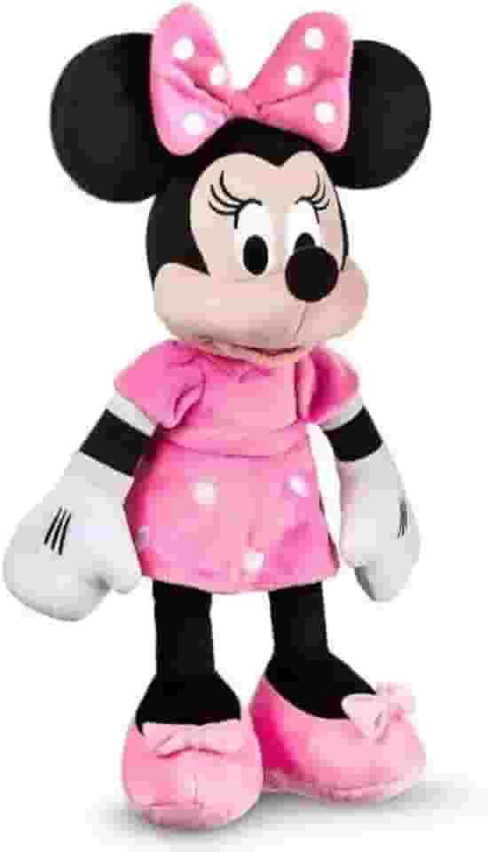 Pelúcia Minnie de 50cm Rosa GRANDE Linda Pelucia Macia Ratinha Minie Namorada do mickey - PANAMI