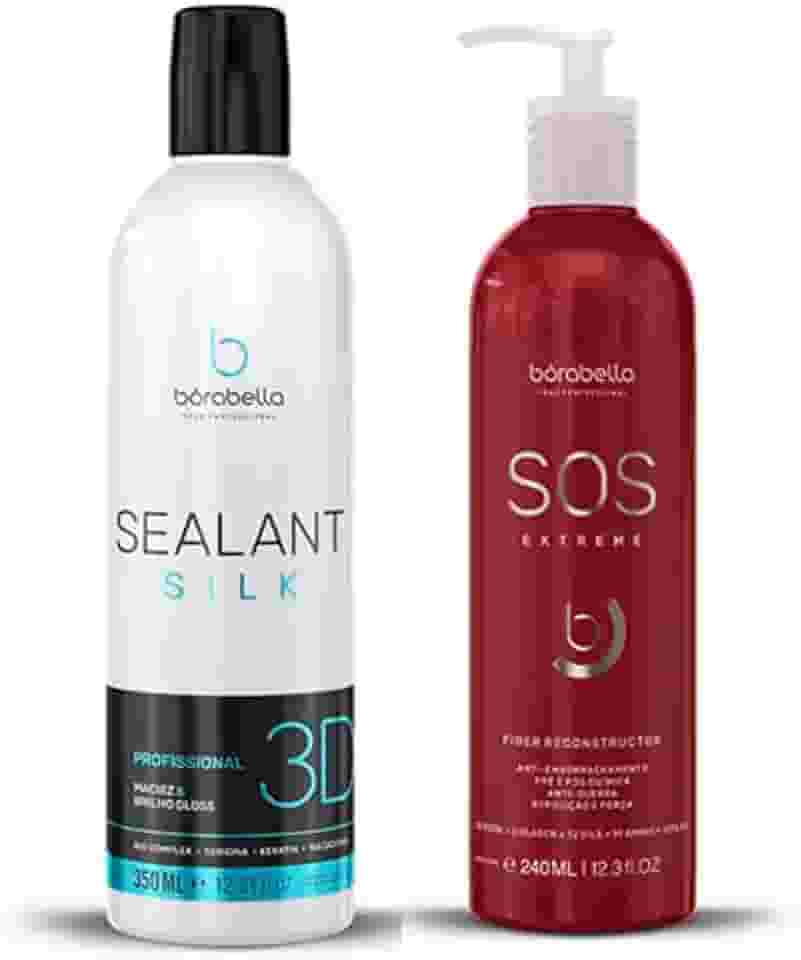 Kit Selagem Sealant Silk 3D 380ml e SOS Extreme, tb, Borabella