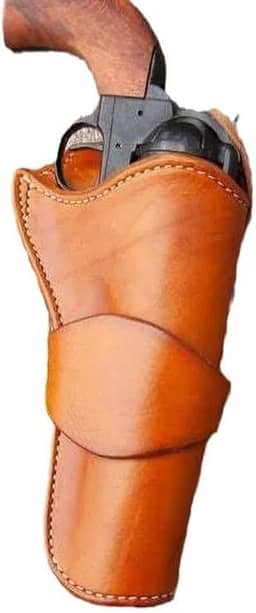Coldre Oculto De Couro Medieval, Suporte De Pistola De Cowboy Ocidental Revolver, Acessório Estilo Steampunk Vintage Para Kit De Fantasia De Cosplay