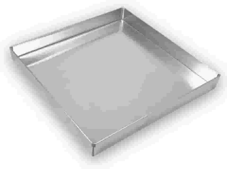 FORMA ASSADEIRA QUADRADA PARA BROWNIE 25X25X3 ALUMÍNIO