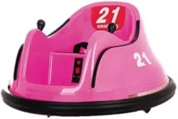 Mini Carro Bate-Bate Elétrico Importway 6V BW212RS Rosa