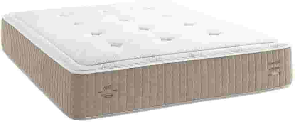 Colchão Queen Molas Maxspring 158x198x32cm One Side Pillow Munique Herval Bege/branco