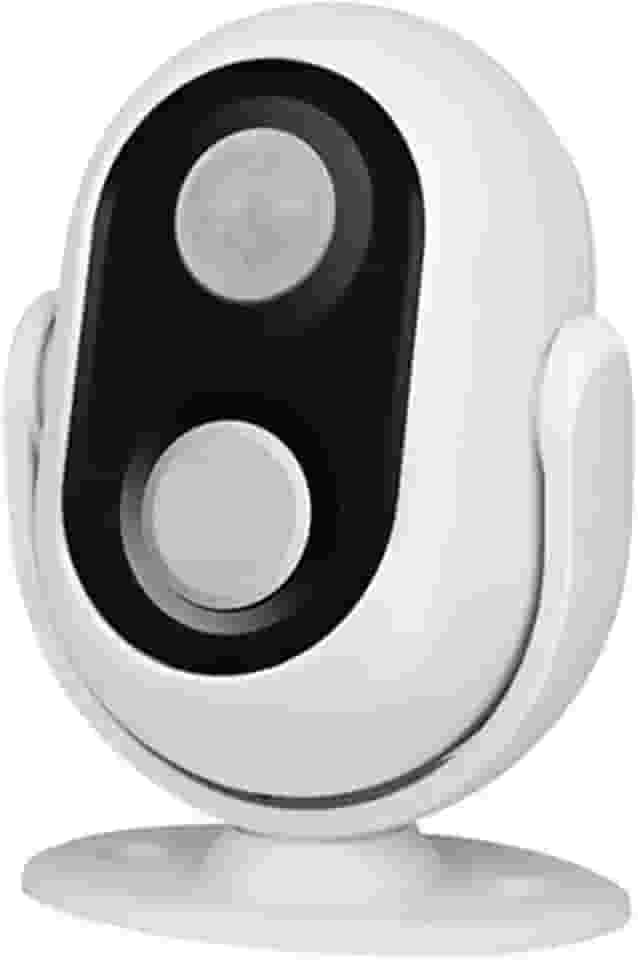 Sensor de Presença 3 Em 1 Multifunção Campainha De Alarme Em 8 Idiomas Diferentes Com Autofalante Infravermelho Anti Roubo Rotação 360 Graus PREMIUM ONYK