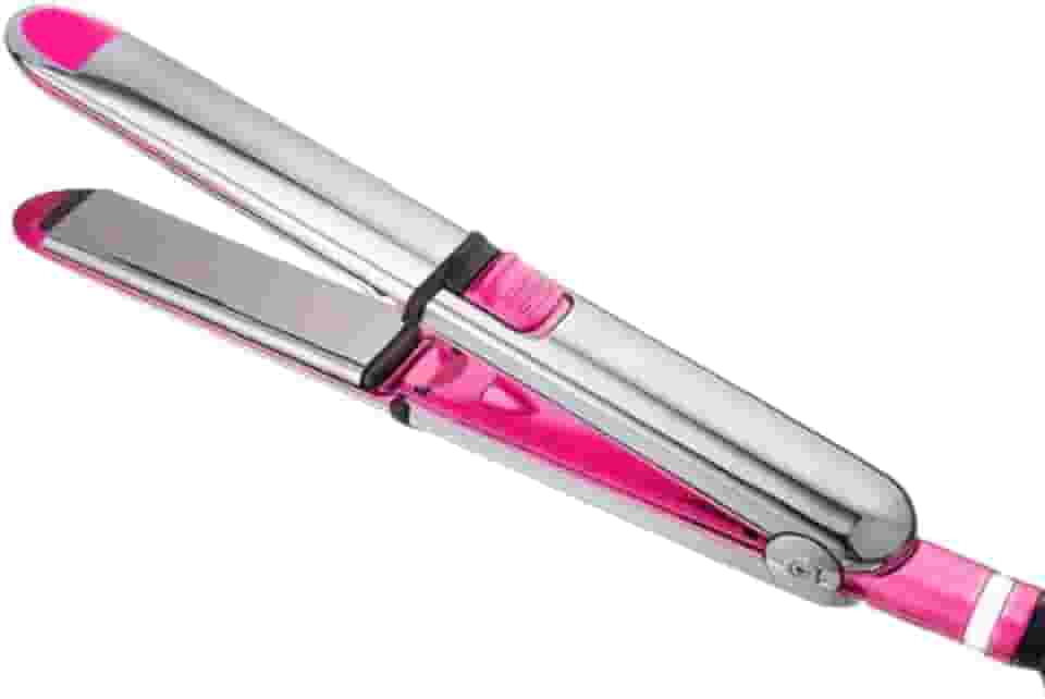 Chapinha Titanium 2 em 1 Profissional Prancha Alisadora de Cabelo Modelador e Ondulador até 465°F (Rosa)