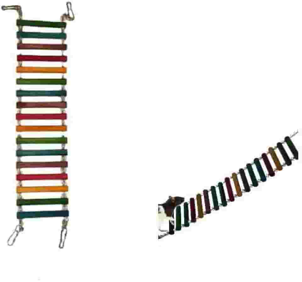 Ponte para Calopsita Ring Neck Agapornis Roedores Hamster Twister(46cm)