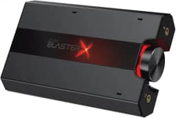 PLACA DE SOM DAC AMPLIFICADORA GAMER CREATIVE SOUND BLASTER X PRO-GAMING G5 WW9 PRETO