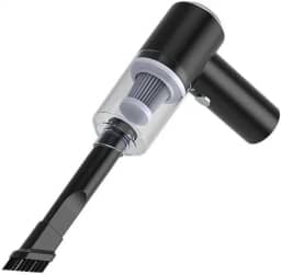 Aspirador de Pó Portátil Multifuncional Sem Fio Com Filtro HEPA - Carregamento USB Ideal Para Limpezas Delicadas de Carro, Sala, Quarto, Banheiro, Escritório