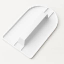 Espátula Alisadora para Bolo 14x8cm Plástico Confeitaria Profissional Alisador de Pasta Americana e Chantilly para Decoração de Bolos
