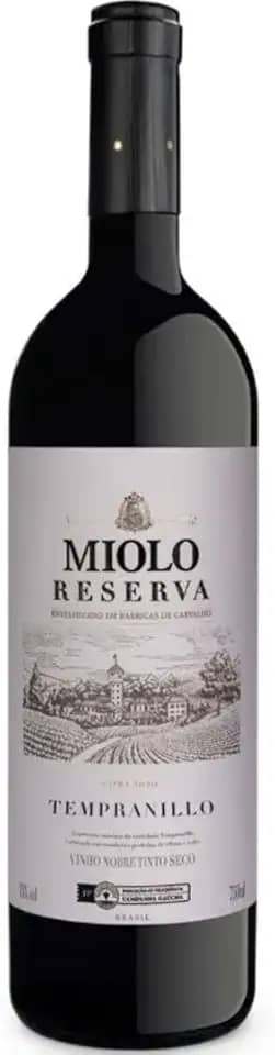 VINHO MIOLO RESERVA TINTO SECO TEMPRANILLO 6X750ML