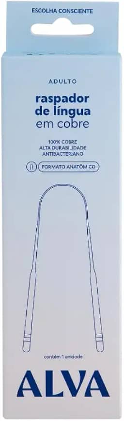 Alva Personal Care Alva Raspador De Língua De Cobre