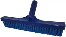 Escova Reta para Piscina em Nylon, Azul, Limpeza Profissional
