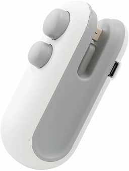 Seladora deMini Seladora de Embalagem Plástica Portátil Recarregável, Sistema de Preservação de Alimentos. Embalagens Portátil