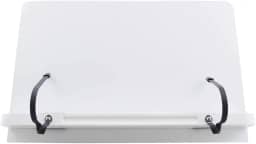 Marca Fácil Apoio De Leitura Livro E Tablet - Lundene Branco com detalhes em cinza