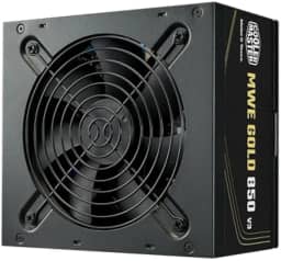 COOLER MASTER, FONTE COOLER MASTER ATX 3.1 850W MWE GOLD 850 V3 PFC ATIVO 80 PLUS GOLD COM CABO DE FORCA GARANTIA 5 ANOS