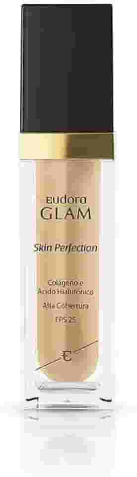 EUDORA GLAM BASE LÍQUIDA SKIN PERFECTION COR 10 30ml