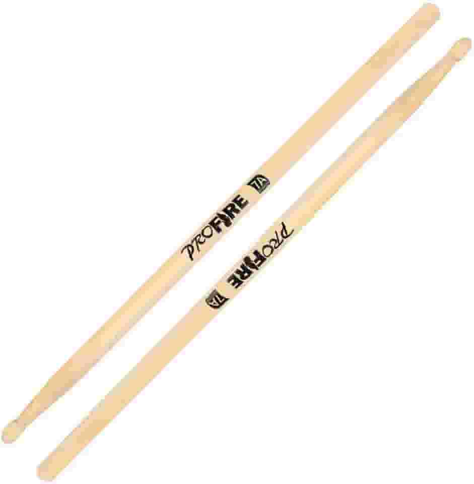 Par De Baquetas Spanking Pro Fire 7A Madeira Lisa Marfim