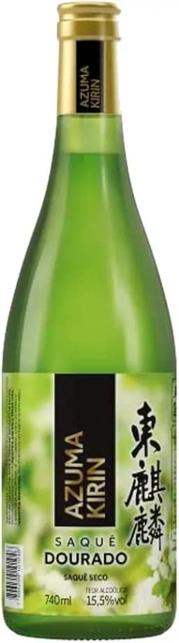 Azuma Saquê Dourado Sake Seco 740ml
