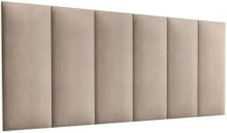 Cabeceira Cama Box Casal 140x45 Bege Ane