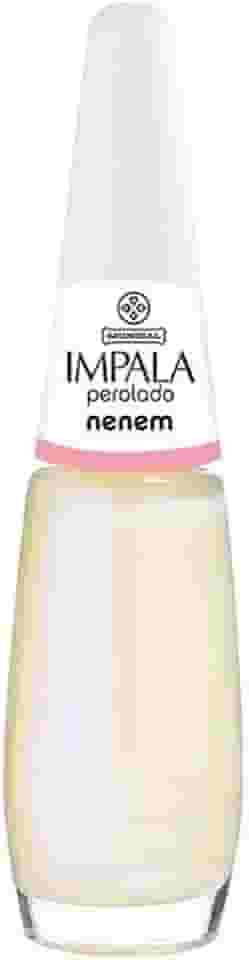 Impala Cosmeticos Esmalte Perolado Neném Branco