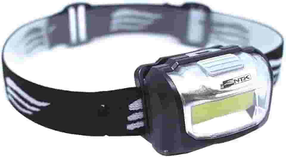 NTK, Lanterna de Cabeça, Cobb, Plástico ABS com LED 3W, 15 Metros Alcance, Camping/Aventura, Preto