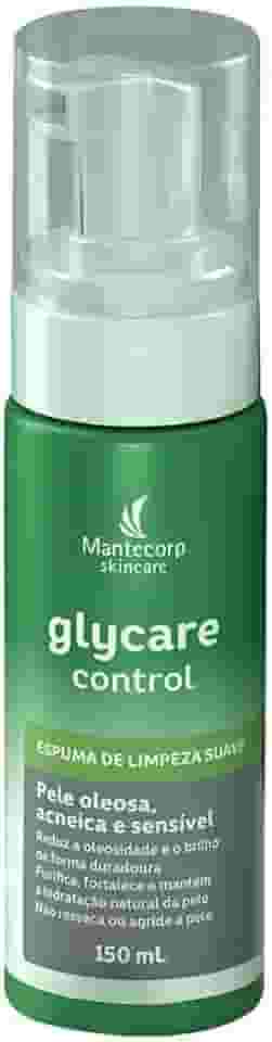 Espuma de Limpeza Facial Glycare Control - 150ml - Controle do Brilho e Auxílio na Prevenção da Acne - Pele Mista a Oleosa - Mantecorp