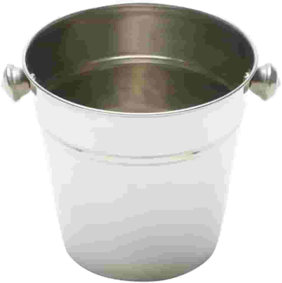BALDE PARA GELO DE AÇO INOX PRIME 900ML PRATEADO