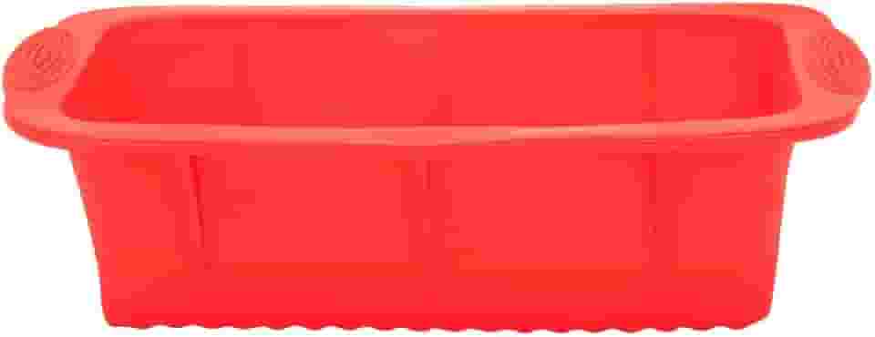 Mimo Style, Forma Retangular em Silicone Antiaderente Vermelho suporta de -50ºC à 220ºC