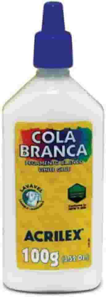 Cola 100 g, Acrilex, 02810, Branco