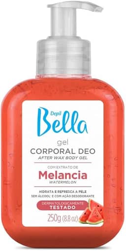 Depil Bella - Gel Corporal Calmante e Hidratante Melancia Deo 250g