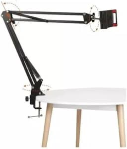 Novo Suporte Para Cama E Mesa Articulado Universal P/tablet E Cel