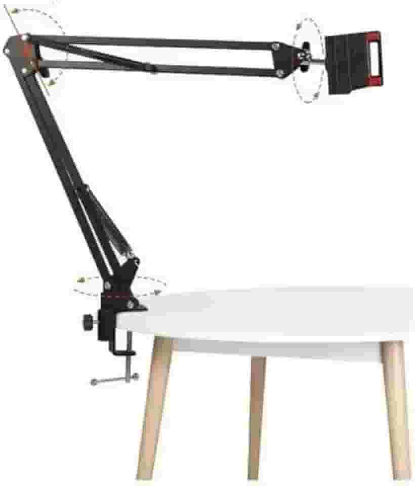 Novo Suporte Para Cama E Mesa Articulado Universal P/tablet E Cel