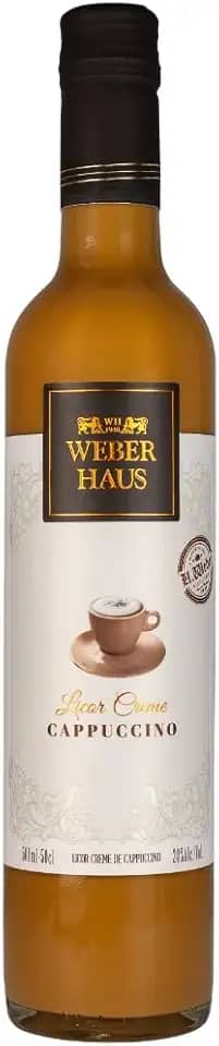 LICOR CREME WEBER HAUS DE CAPPUCCINO 500 ML