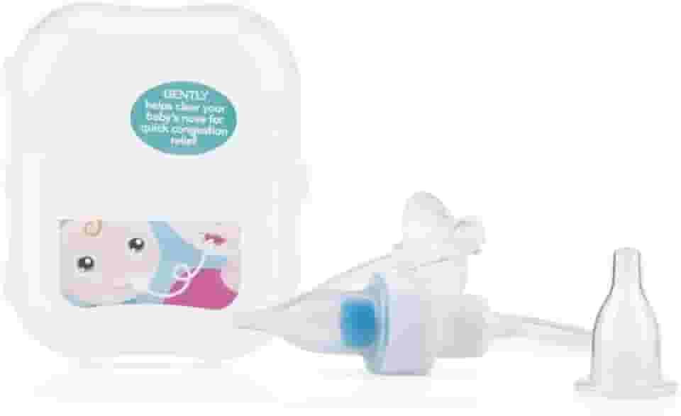 Nuby Aspirador Nasal Com Filtro E Estojo Transparente