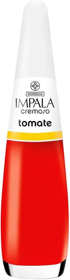 Esmalte Tomate, Impala Cosmeticos, Vermelho