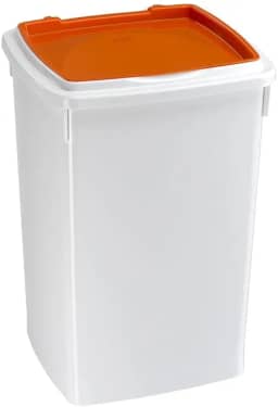 Ferplast Feedy Pequeno, Container para Ração, com Vedação de Borracha, 13 Litros Ferplast para Cães, Pequeno, Variado