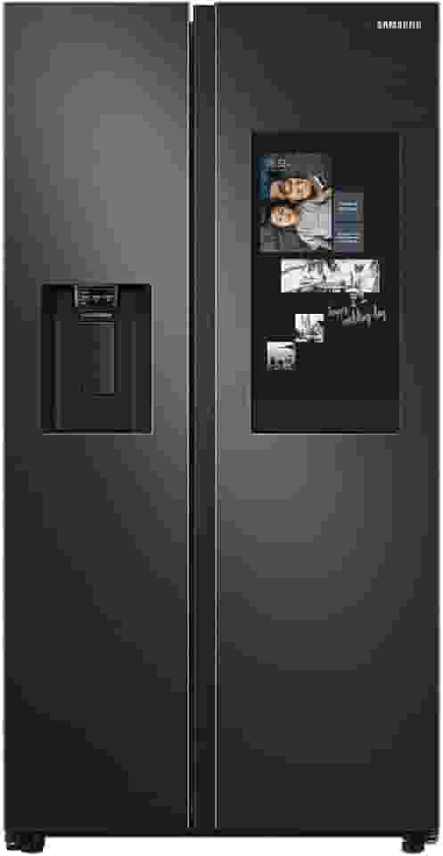 Geladeira Samsung Side By Side Black Premium 585 Litros 110V RS58T5561B1/AZ