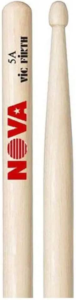 BAQUETA NOVA 5A PONTA DE MADEIRA N5A VIC FIRTH