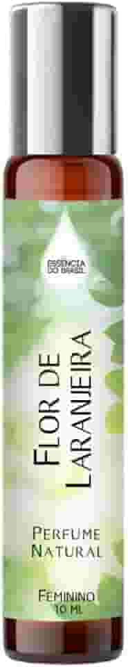 Essência do Brasil Perfume Feminino Flor de Laranjeira Natural 10ml Roll On