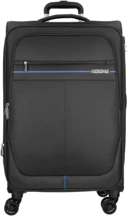 Mala de Viagem Skyland Preta Grande Expansível