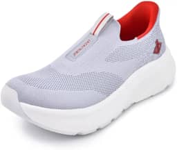 Tênis masculino ortopédico de caminhada ortopédico com bico largo, suporte de arco, acolchoado com sola grossa zero gota, almofadas metatarsais, Sem cadarço cinza, 12 Wide