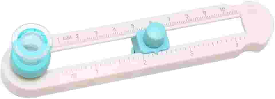 Cortador de Círculo Regulável com Ângulo 360 para Artesanato em Papel e Papelão