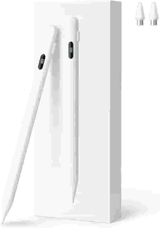Caneta Stylus Digital Touch Compatível Com Ipad Android Tablet Pencil Sensibilidade de Inclinação Led De Bateria Carga Rápida