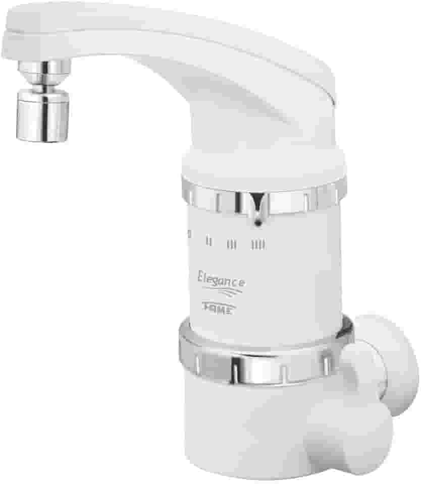 Torneira Elétrica Fame Elegance de Parede 4 Temperaturas Branca 127v, Branco