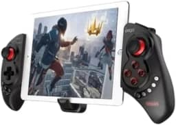 Controle Gamepad Bluetooth 5.0, Extensível até 280mm, para Celular e Tablet, Preto