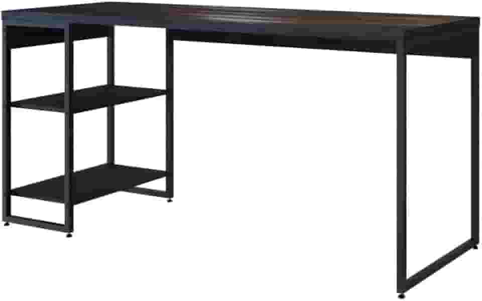 Compace Desing, Escrivaninha com Estante Baixa 2 Prateleiras 1,50m Dynamica