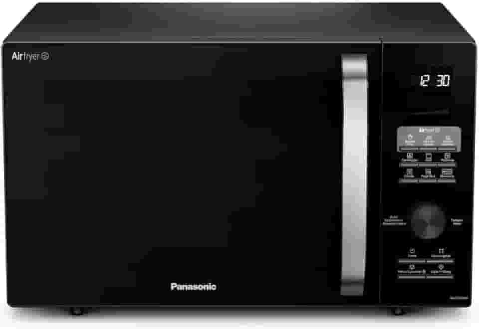 Micro-ondas 30 Litros Panasonic CD89NBRUN com Função Air Fryer, Grill e Convecção Preto 110V