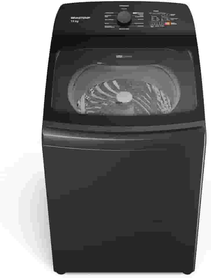 Máquina de Lavar Brastemp 13Kg Cinza Platinum com Ciclo Tira Manchas Advanced e Ciclo Antibolinha - BWK13A9 220v